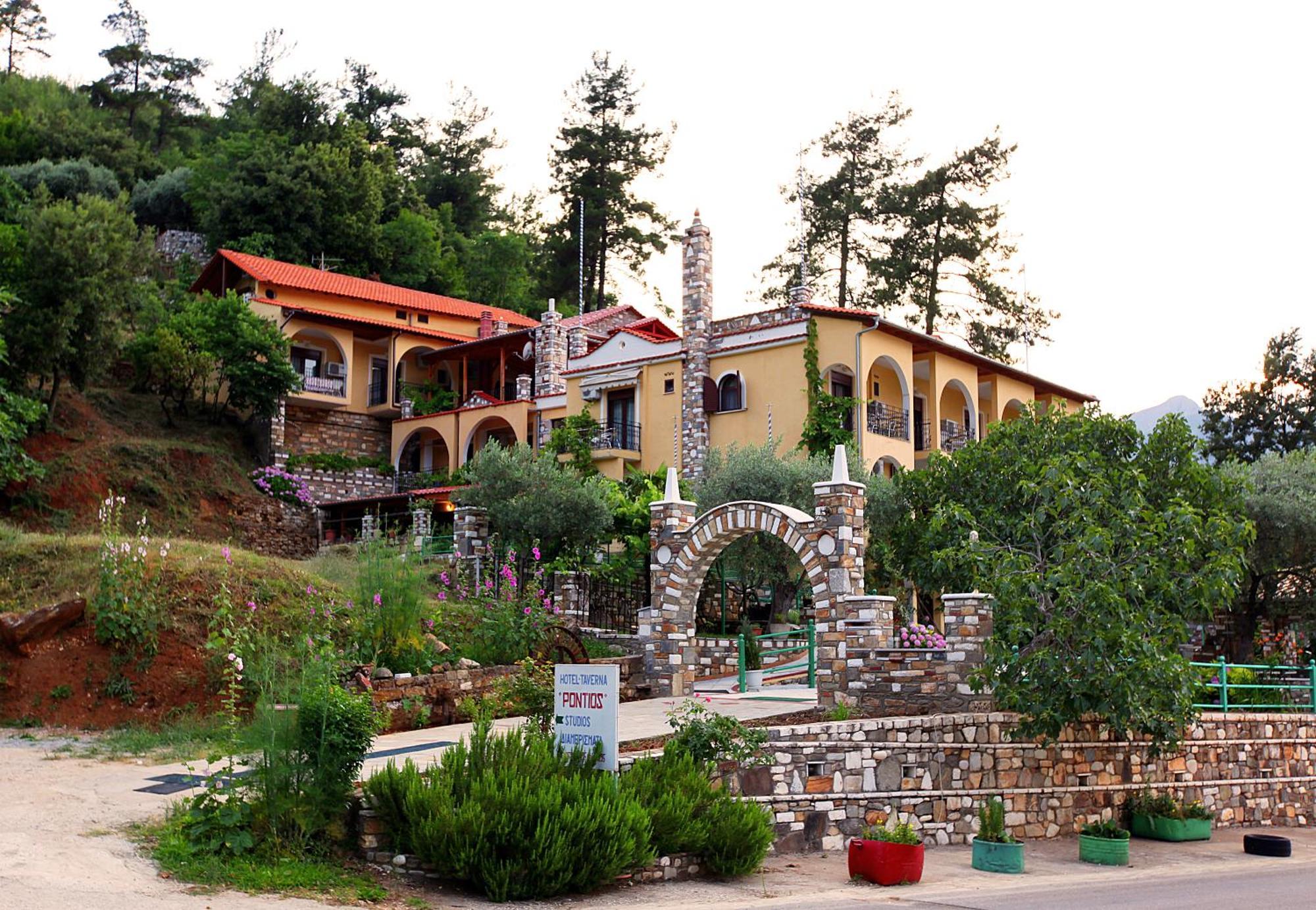 Castle Pontos Hotel Skála Potamiás Exterior foto