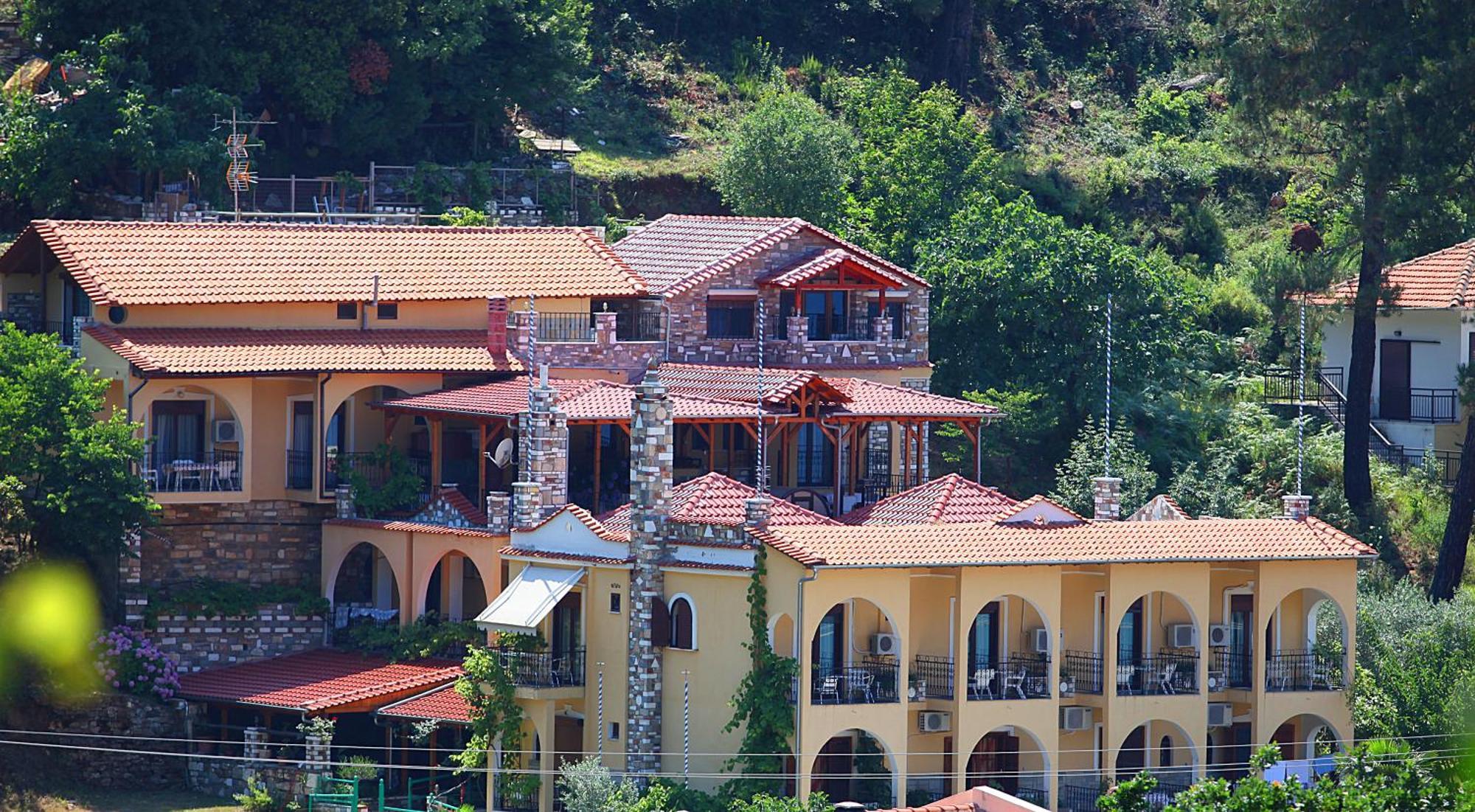 Castle Pontos Hotel Skála Potamiás Exterior foto