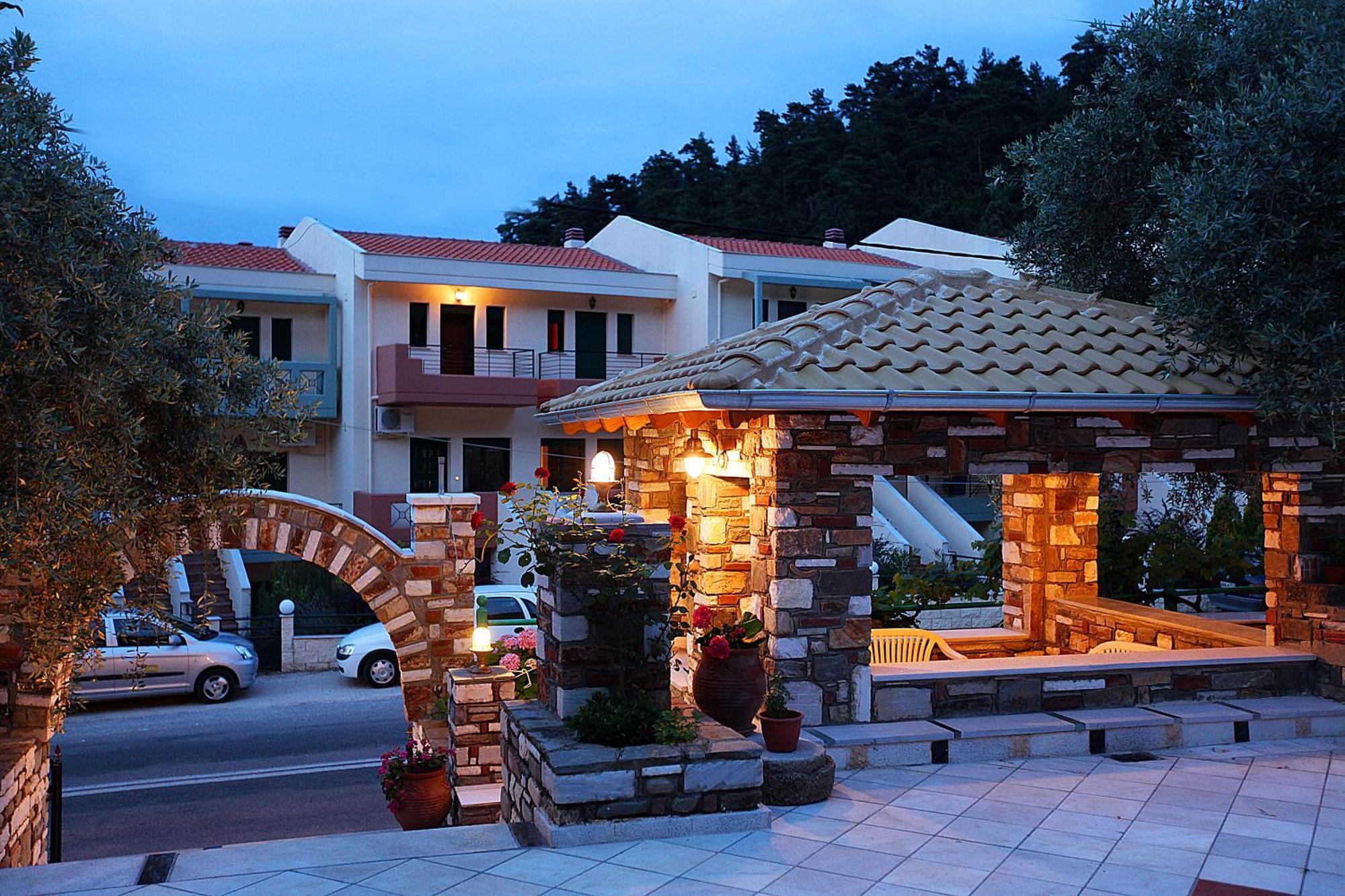 Castle Pontos Hotel Skála Potamiás Exterior foto